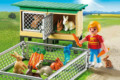 Playmobil Rabbit Hutch